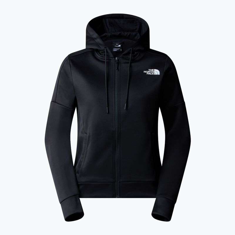 Дамски поларен суитшърт The North Face Reaxion Fleece black