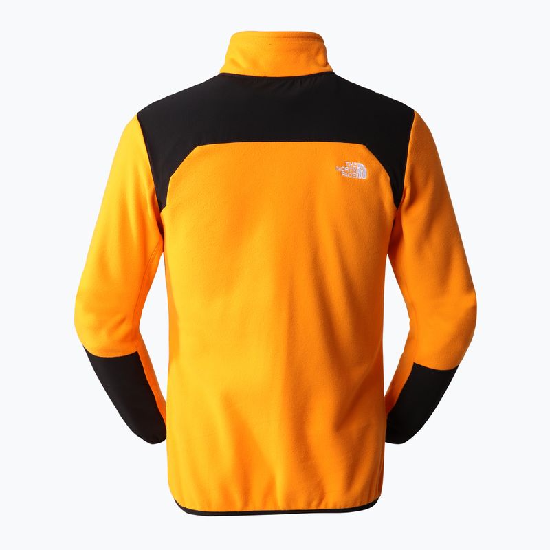 Мъжки поларен суитшърт The North Face Glacier Pro FZ black and orange NF0A5IHS7Q61 9