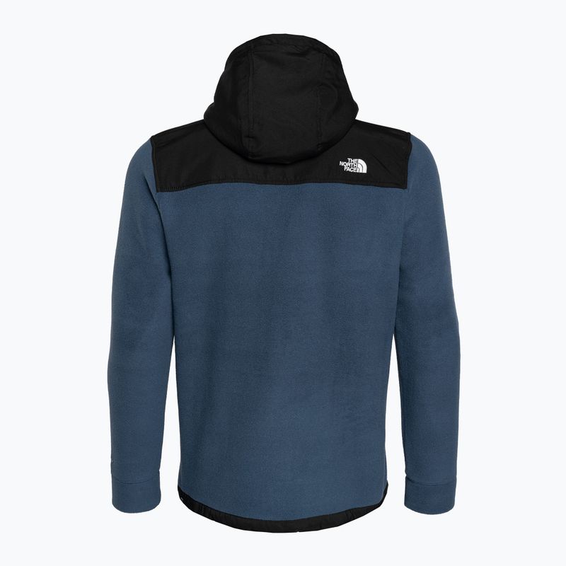 Мъжки поларен суитшърт The North Face Alpine Polartec 200 FZ с качулка тъмносин NF0A7UJ7MPF1 6