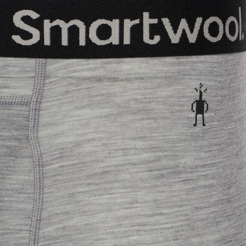 Мъжки термо боксерки Smartwool Merino Boxer Brief light grey heather 3
