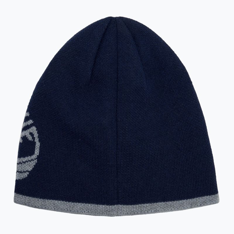 Мъжка зимна шапка Timberland Reversible Logo Beanie peacoat 3