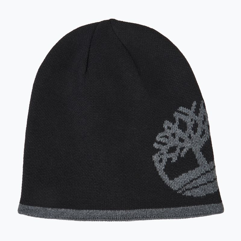 Czapka zimowa męska Timberland Reversible Logo Beanie black