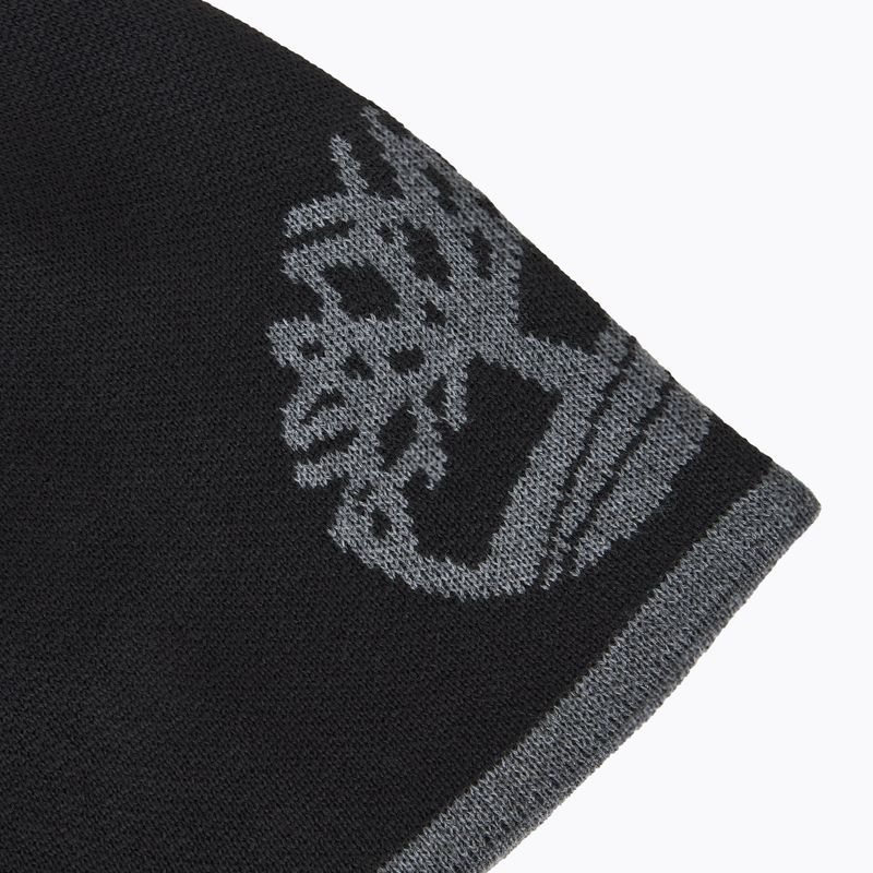 Мъжка зимна шапка Timberland Reversible Logo Beanie black 3