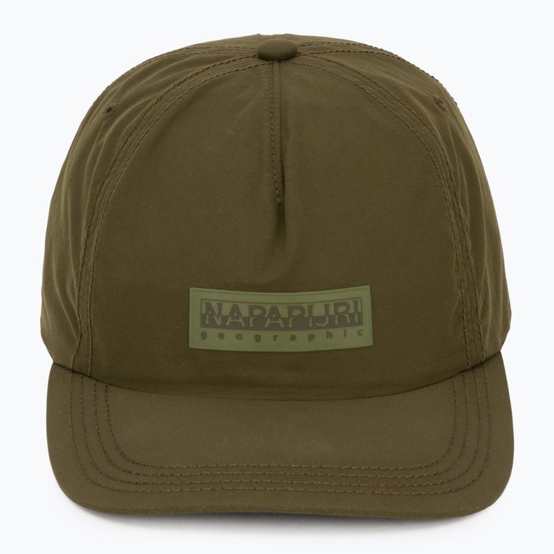 Мъжка шапка с козирка Napapijri F-Box Logo dark olive 2