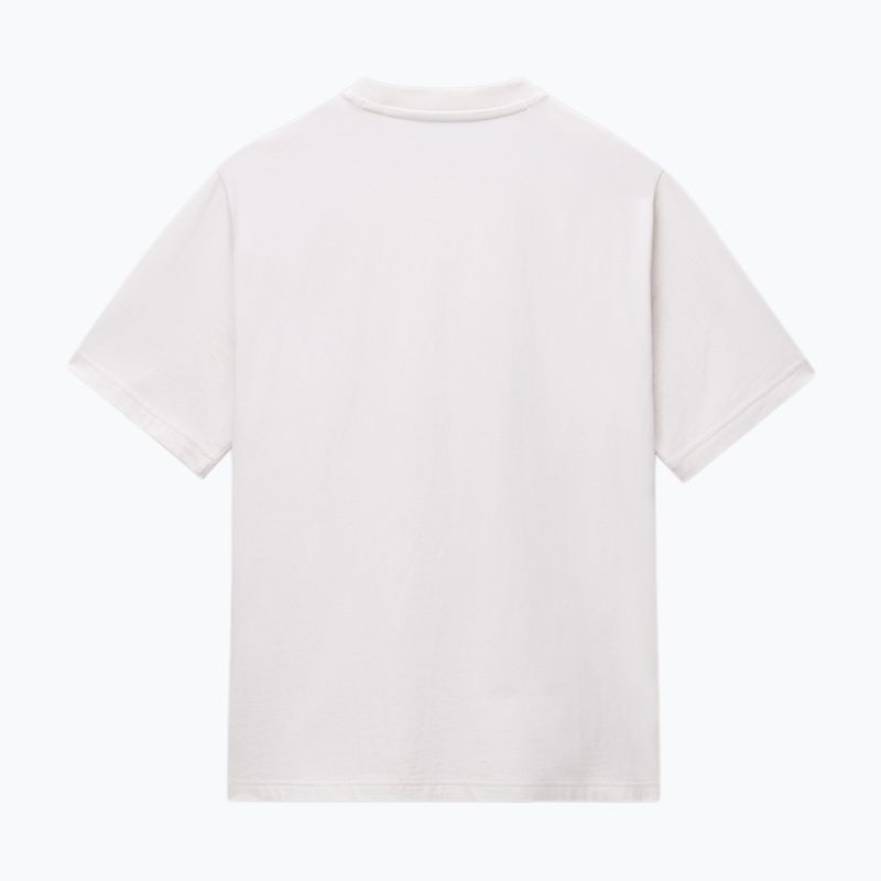 Мъжка тениска Napapijri S-Box Logo white whisper 2
