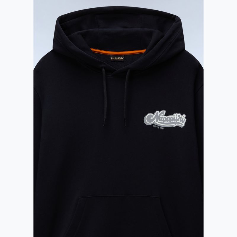 Мъжки суичър Napapijri B-Zinc H black beauty 3