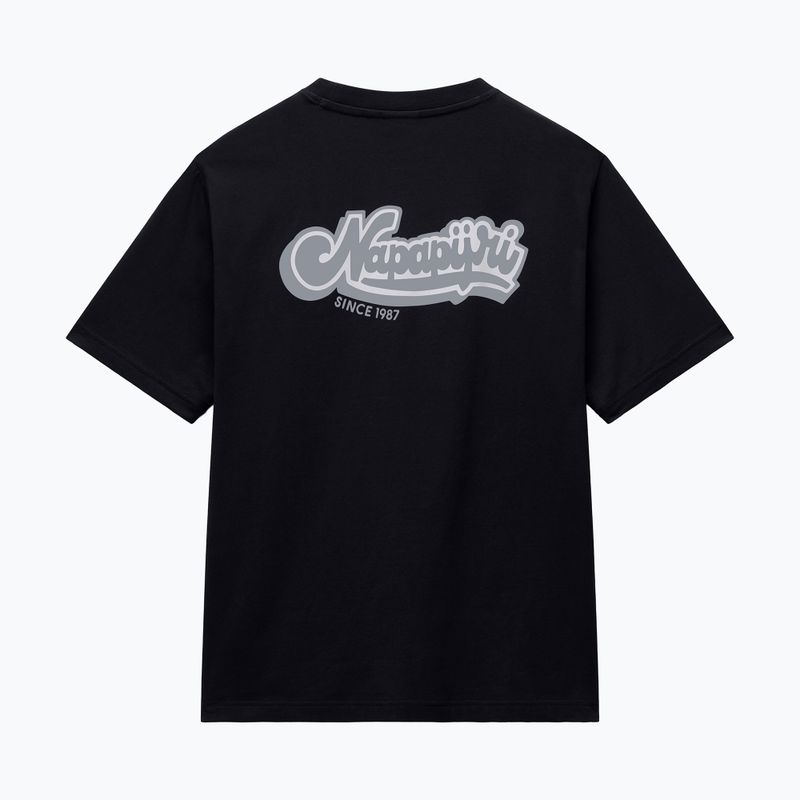 Мъжка тениска Napapijri S-Flint black beauty 2