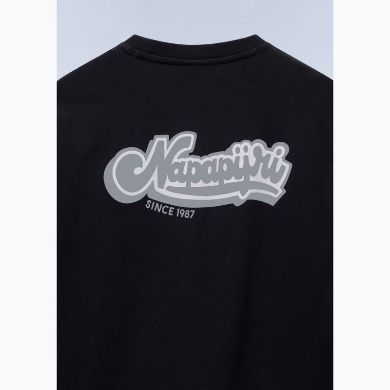 Мъжка тениска Napapijri S-Flint black beauty 3