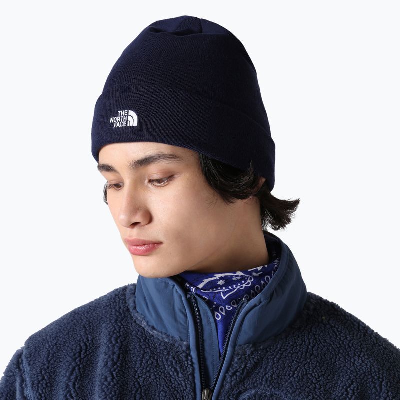 Мъжка шапка за трекинг The North Face Norm Beanie summit navy 3