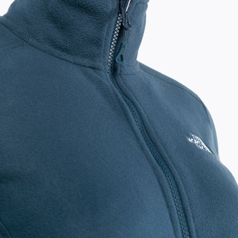 Флийс потник за жени The North Face 100 Glacier FZ тъмно синьо NF0A5IHO8K21 5