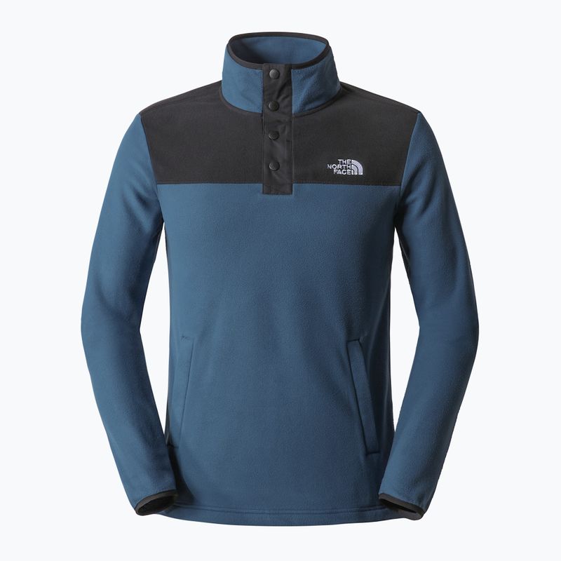 Мъжки поларен пуловер The North Face Homesafe Snap Neck Fleece Pullover blue NF0A55HMMPF1 10