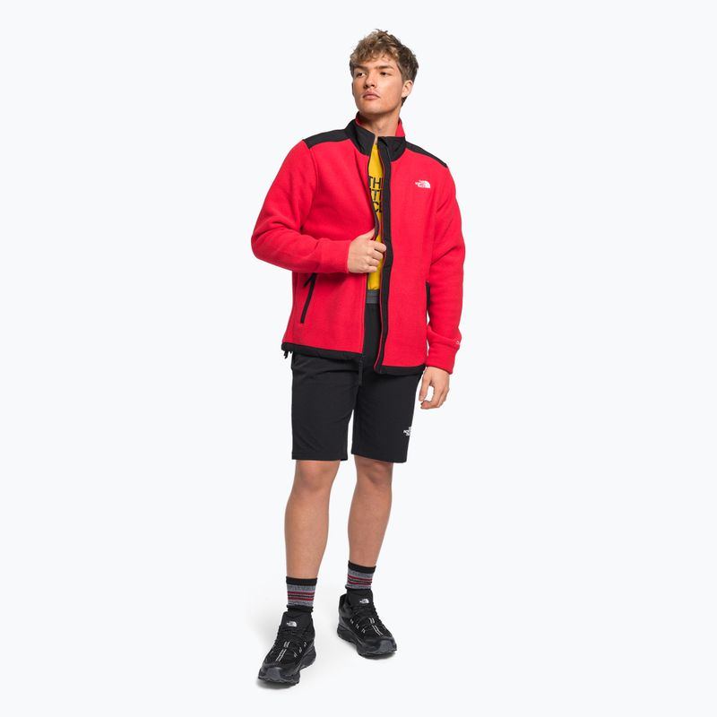 Мъжки суитшърт The North Face Alpine Polartec 200 FZ от полар червен NF0A7WWLKZ31 2