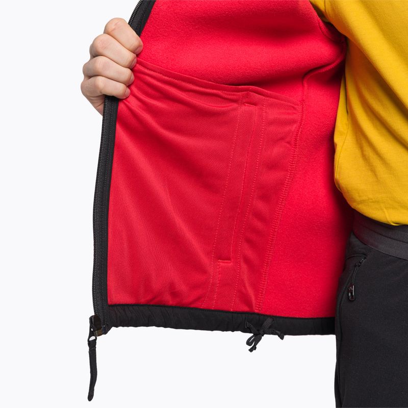 Мъжки суитшърт The North Face Alpine Polartec 200 FZ от полар червен NF0A7WWLKZ31 9
