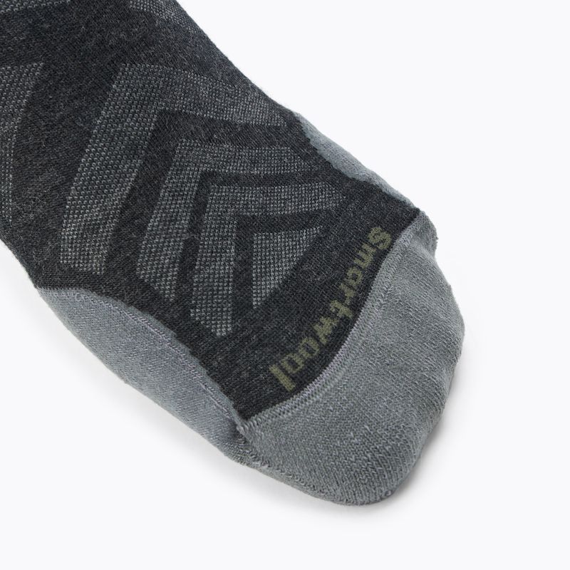 Чорапи за трекинг Smartwool Athlete Edition Approach Crew charcoal 3