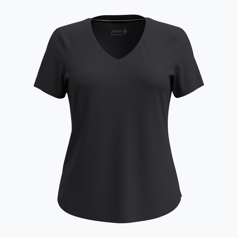 Дамска риза Smartwool Active Ultralite V-Neck trekking black