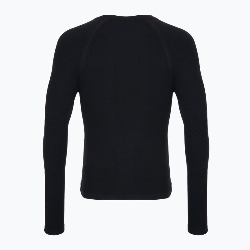 Мъжка термоактивна блуза Smartwool Intraknit Active Base Layer black 2