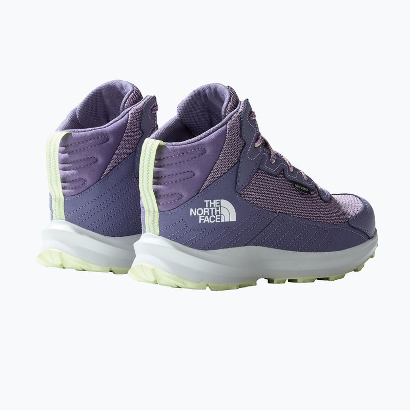 Детски ботуши за трекинг The North Face Fastpack Hiker Mid Wp lunar slate/lupine 15