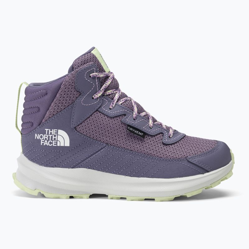 Детски ботуши за трекинг The North Face Fastpack Hiker Mid Wp lunar slate/lupine 2