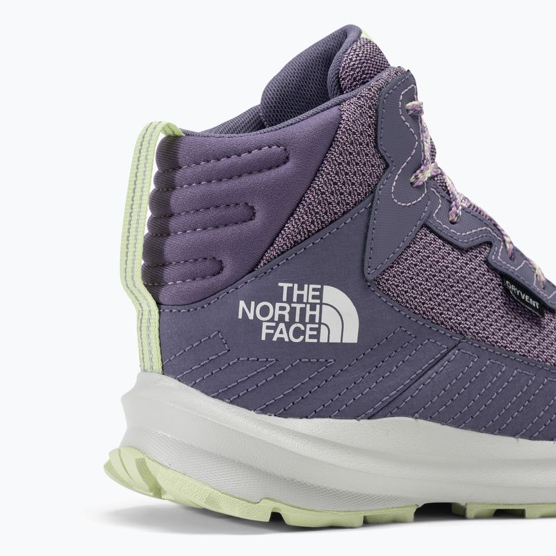 Детски ботуши за трекинг The North Face Fastpack Hiker Mid Wp lunar slate/lupine 9