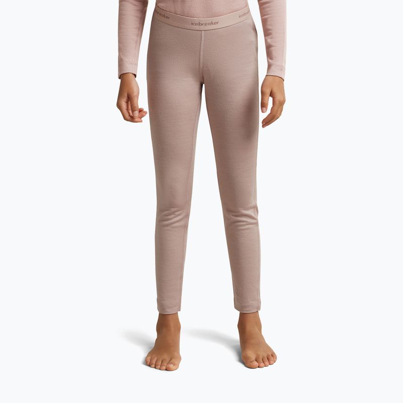 Детски термоактивни панталони icebreaker Kids 200 Oasis Leggings pink quartz 3