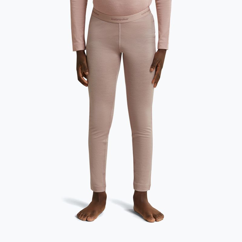 Детски термоактивни панталони icebreaker Kids 200 Oasis Leggings pink quartz 6