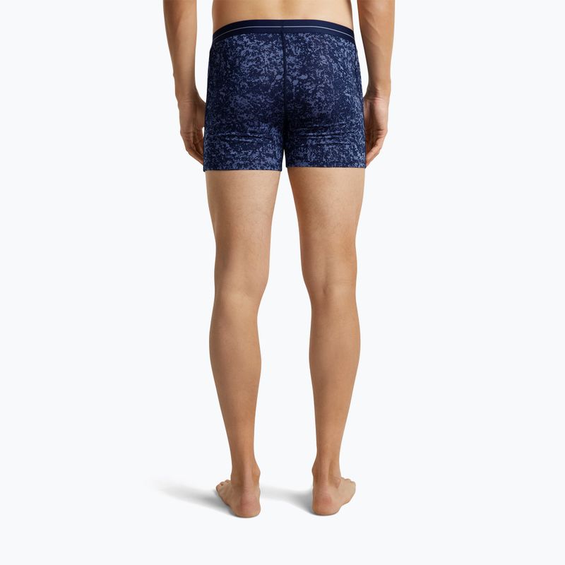 Мъжки термобоксерки Icebreaker Merino 150 Anatomica Moss Bloom midnight navy/aop 4
