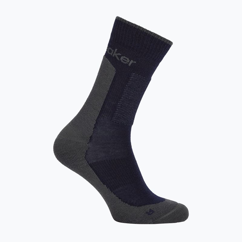 Мъжки чорапи Icebreaker Merino Hike+ Medium Crew midnight navy/obsidian 2