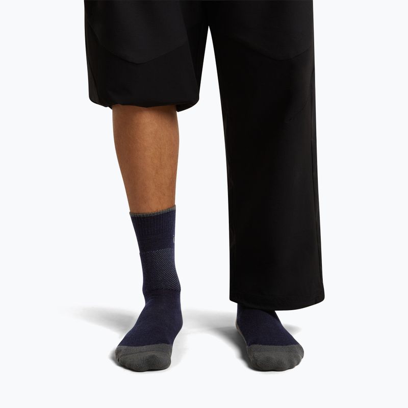 Мъжки чорапи Icebreaker Merino Hike+ Medium Crew midnight navy/obsidian 3