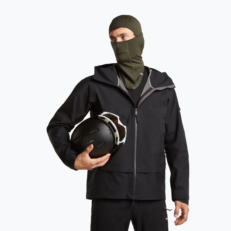 Шапка маска icebreaker Oasis Balaclava dark loden 3