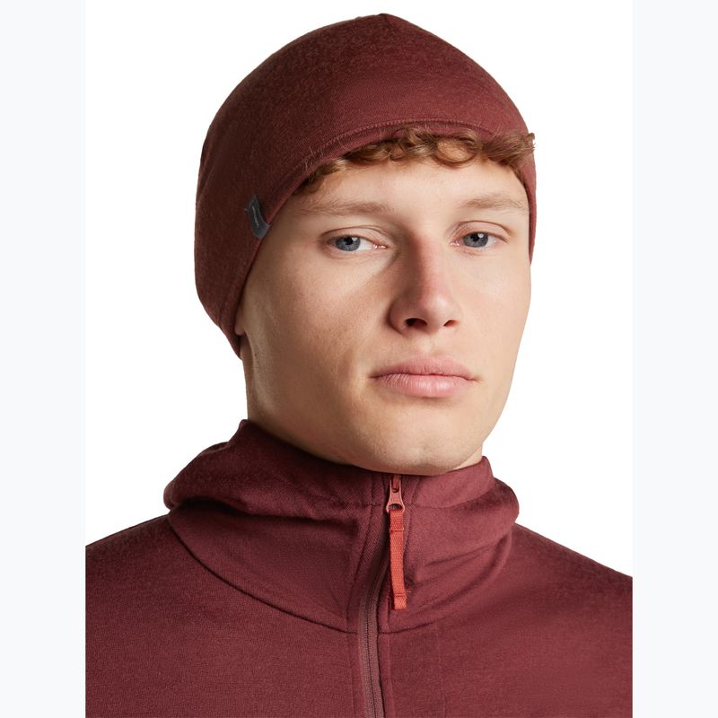 Шапка icebreaker Merino 200 Oasis Reversible Beanie agate/port 7