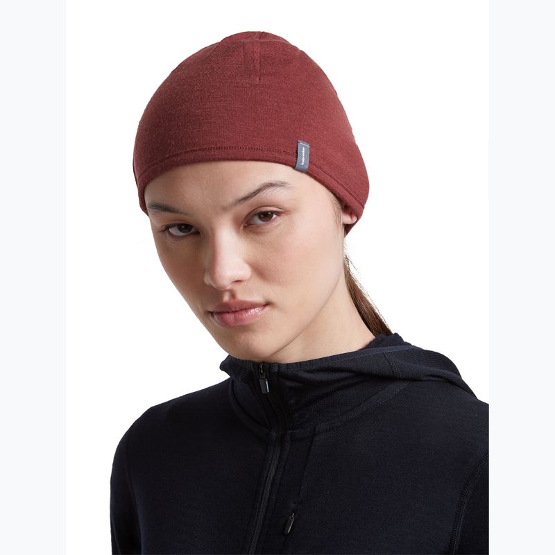 Шапка icebreaker Merino 200 Oasis Reversible Beanie agate/port 11
