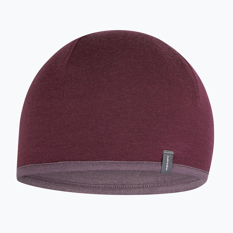 Шапка icebreaker Merino 200 Oasis Reversible Beanie berry/grey plum 3