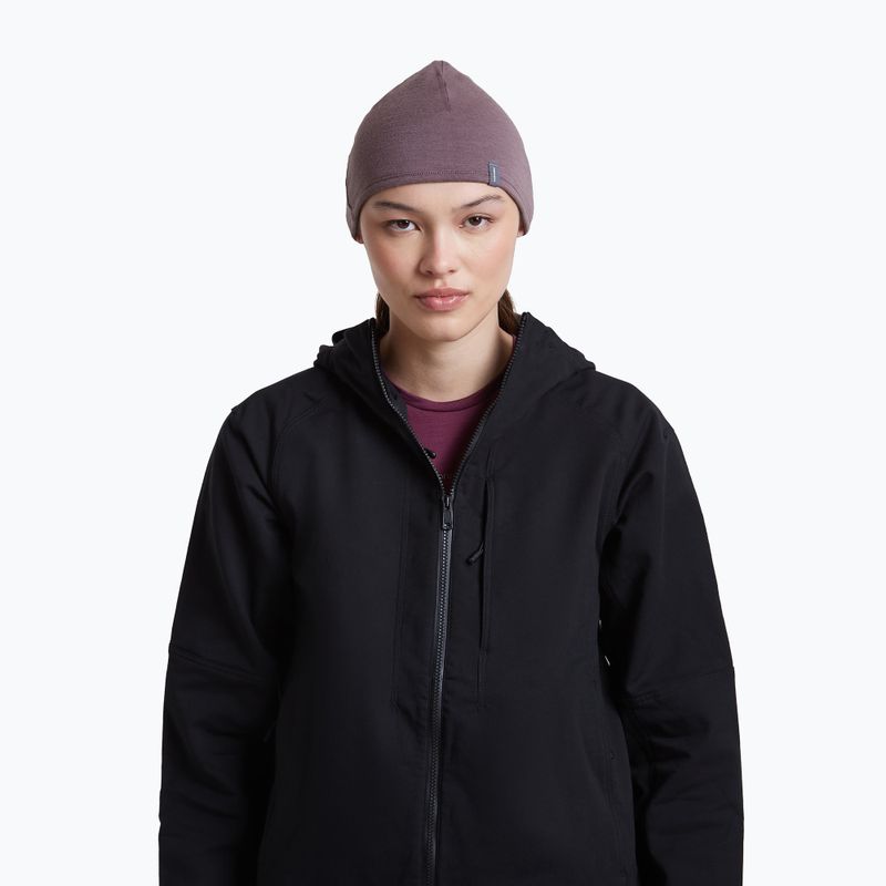 Шапка icebreaker Merino 200 Oasis Reversible Beanie berry/grey plum 10