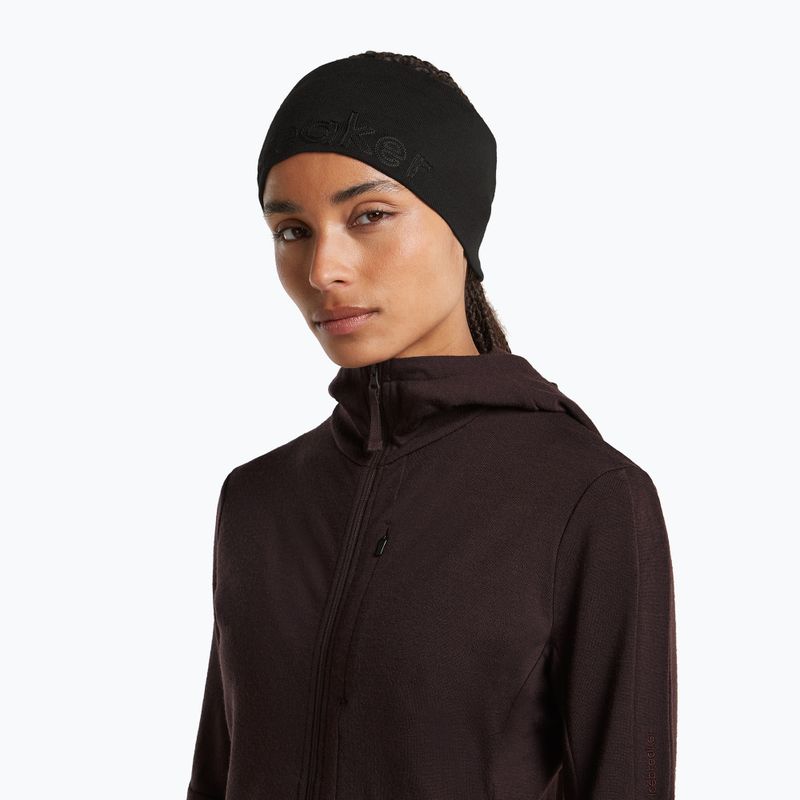 Лента за глава icebreaker Merino 260 Tech black 7