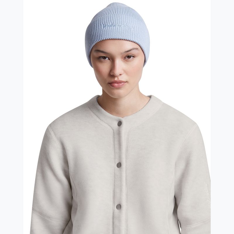 Зимна шапка icebreaker Merino All Day Toque Beanie zinc blue 6