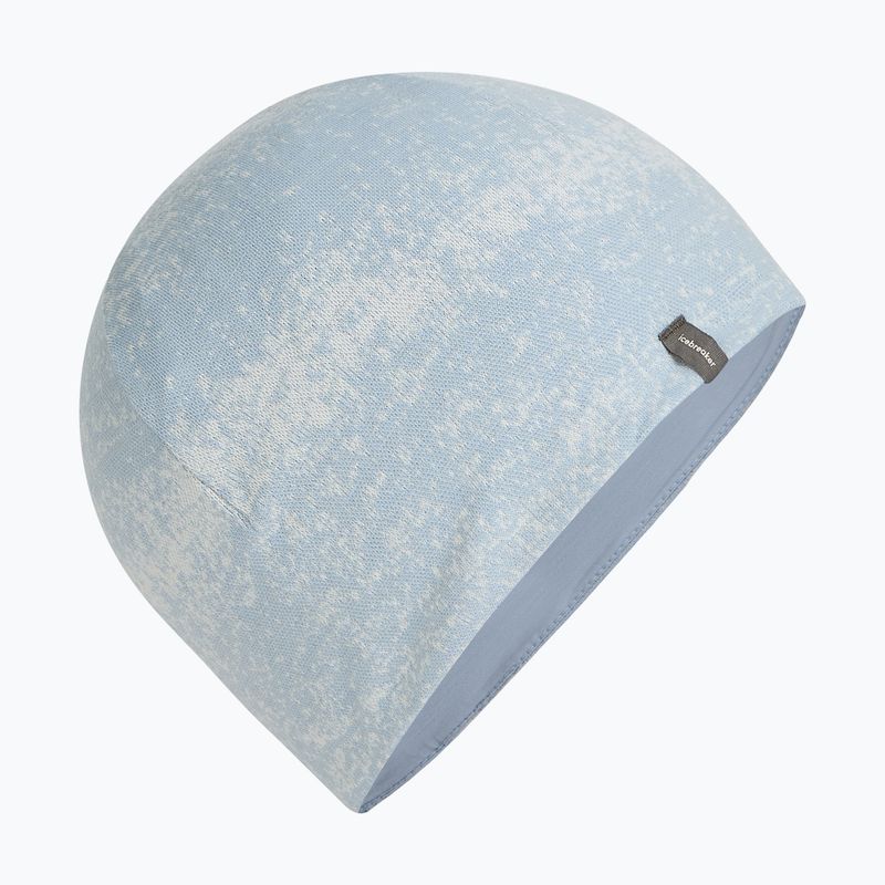 Шапка icebreaker Merino 260 Oasis Vertex Reversible Beanie Chillwave snow/zinc blue 3