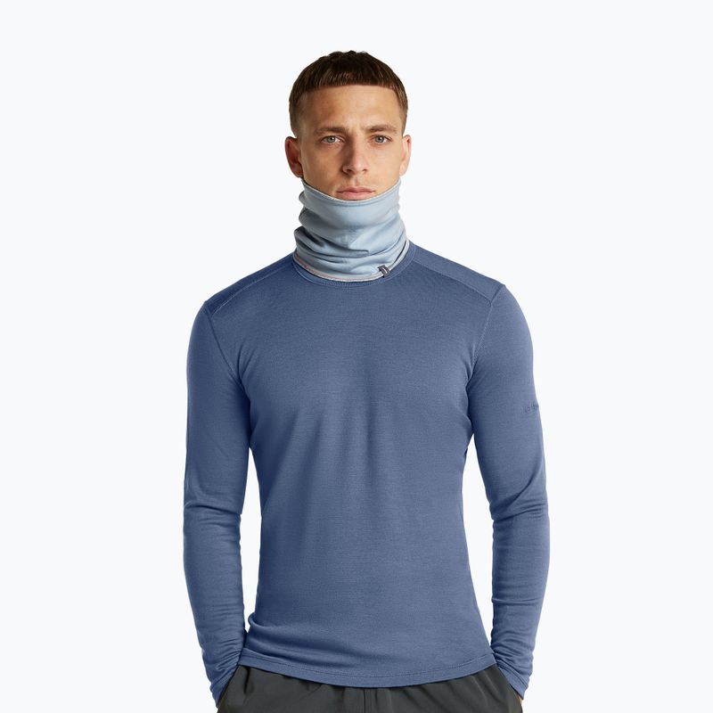 Шал комин icebreaker Merino 260 Oasis Vertex Reversible Chute Chillwave snow/zinc blue 2
