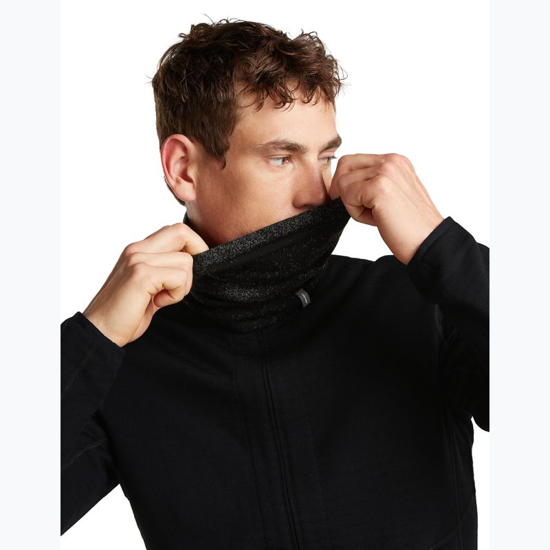 Шал комин icebreaker Merino 260 Oasis Vertex Reversible Chute Chillwave black/obsidian 3
