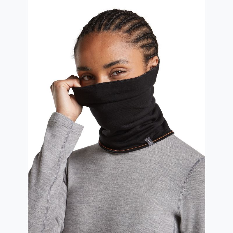 Шал комин icebreaker Merino 260 Oasis Vertex Reversible Chute Chillwave black/obsidian 6