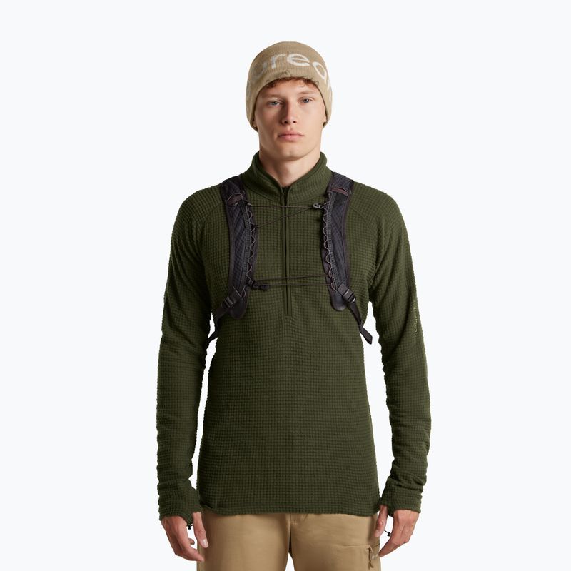 Зимна шапка icebreaker Merino Icebreaker Beanie cumin/ecru heather 2