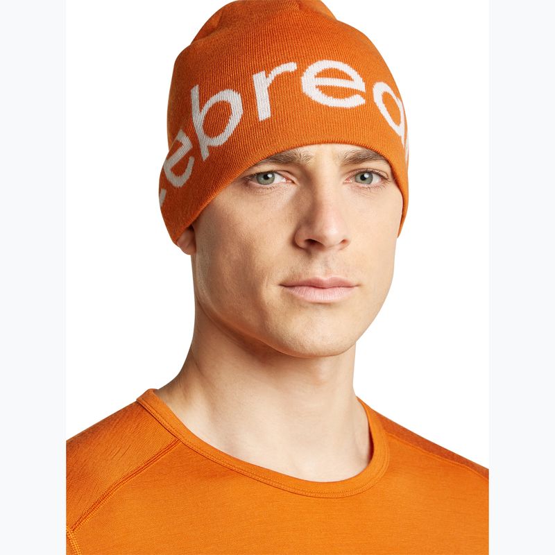 Зимна шапка icebreaker Merino Icebreaker Beanie spice/ecru heather 4