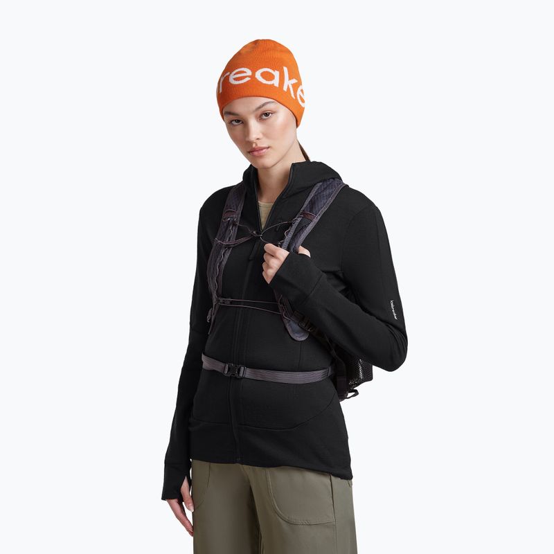 Зимна шапка icebreaker Merino Icebreaker Beanie spice/ecru heather 5