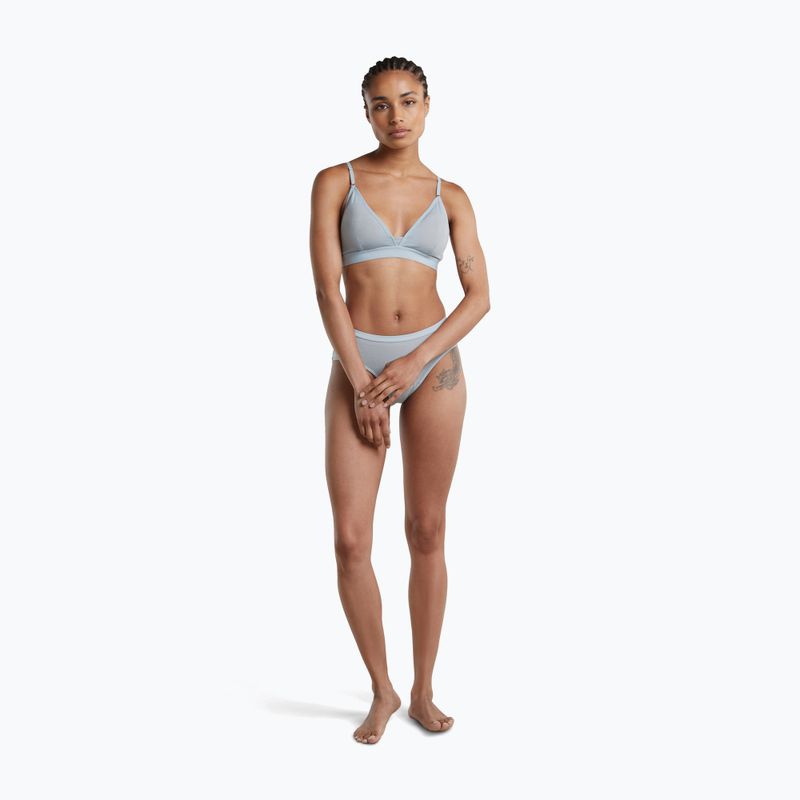 Термоактивен сутиен icebreaker Merino 150 Siren Bra Inserts zinc blue 3