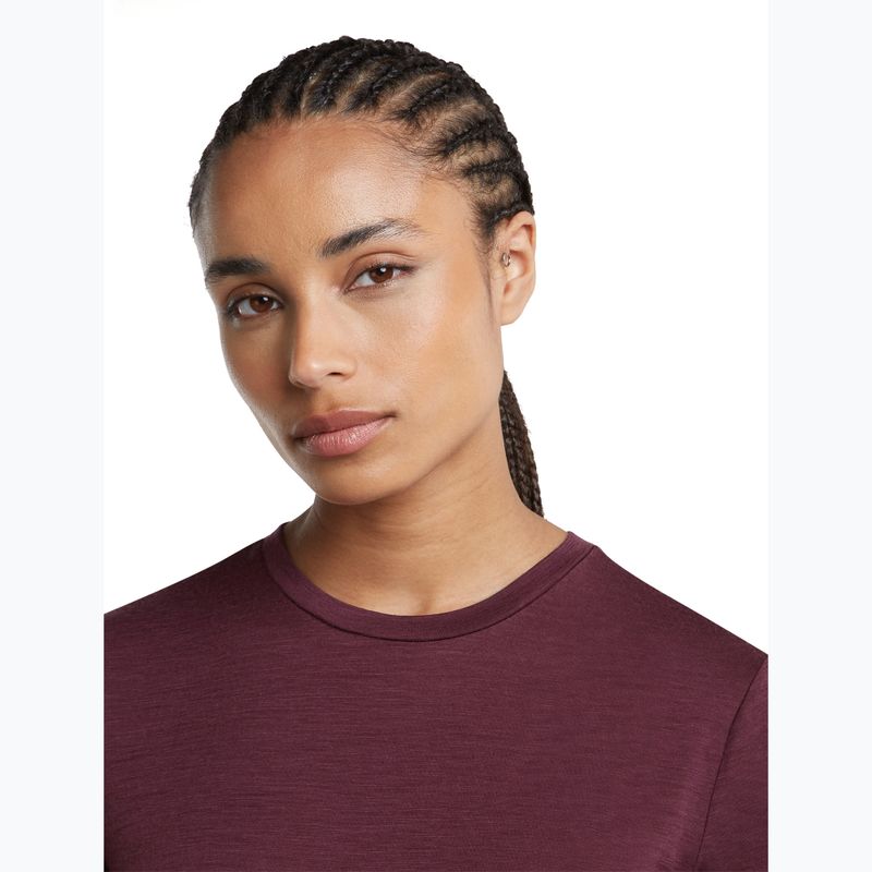 Дамска тениска за трекинг icebreaker Merino 150 Tech Lite III dark berry 6