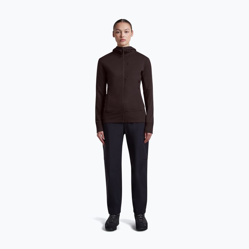 Дамски суитшърт Icebreaker Merino 260 Quantum IV LS Zip Hoodie bittersweet 4