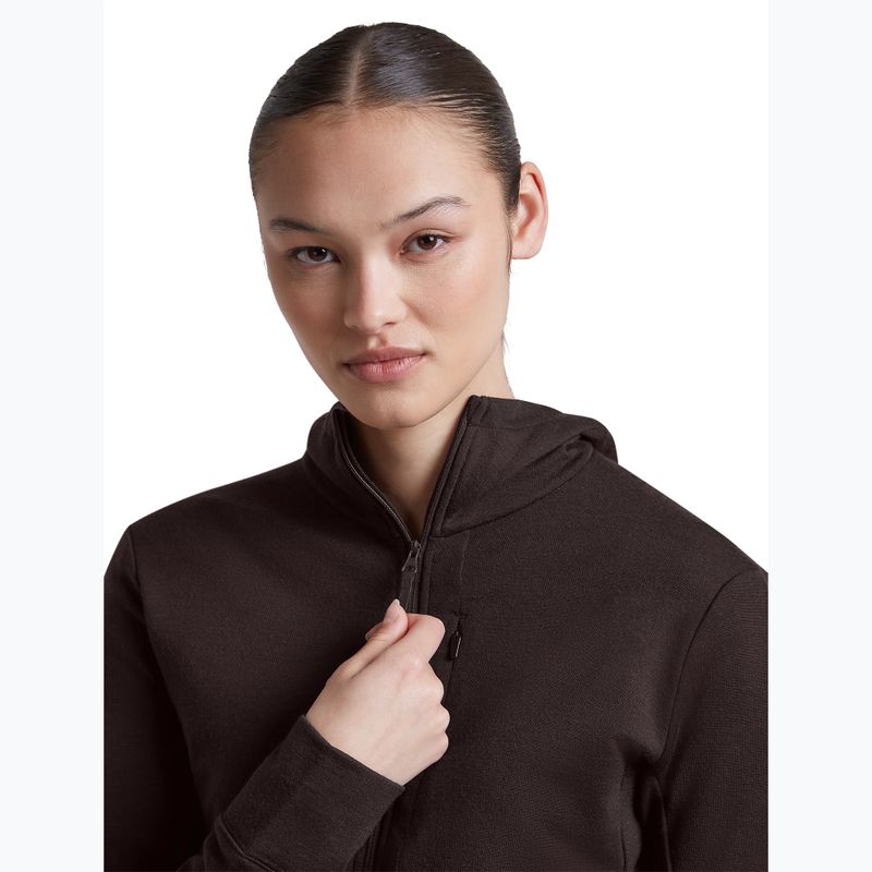 Дамски суитшърт Icebreaker Merino 260 Quantum IV LS Zip Hoodie bittersweet 6