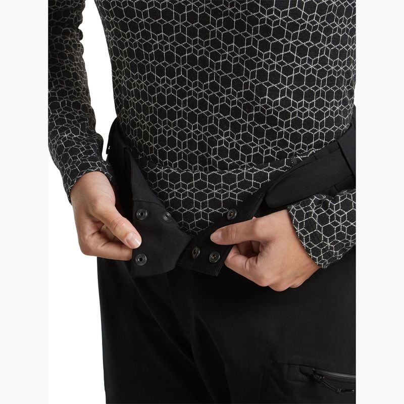 Дамски термоактивни панталони icebreaker Merino 260 Tech Vertex High Rise black/snow 4