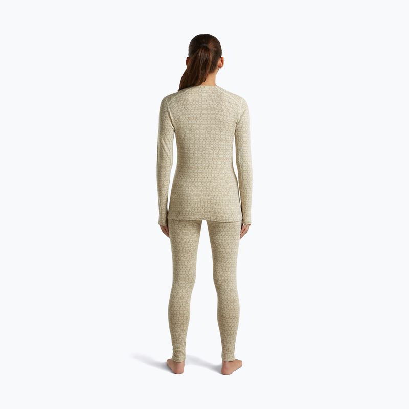 Дамски термоактивен суитшърт Icebreaker Merino 260 Tech Vertex Crewe Undyed/Cumin 4