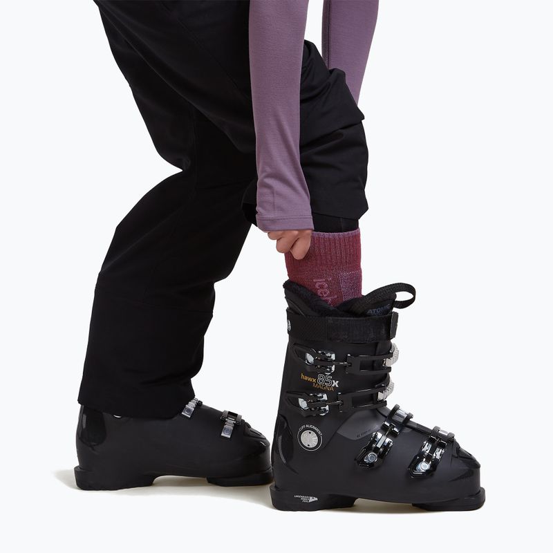 Дамски скоирски чорапи  Icebreaker Merino Ski+ Ultralight OTC berry/grey plum/zinc blue 5