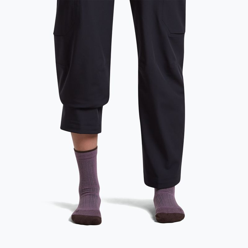 Дамски чорапи Icebreaker Merino Hike+ Ultralight Quarter grey plum/bittersweet 3